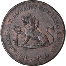 Coin, Gibraltar, Quarto, 1810, EF(40-45), Copper, KM:Tn3.1