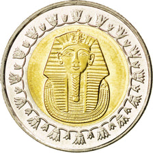 Egitto, Pound, 2008, SPL, Bi-metallico, KM:940a