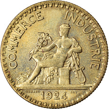 Monnaie, France, Chambre de commerce, 2 Francs, 1924, Paris, SUP