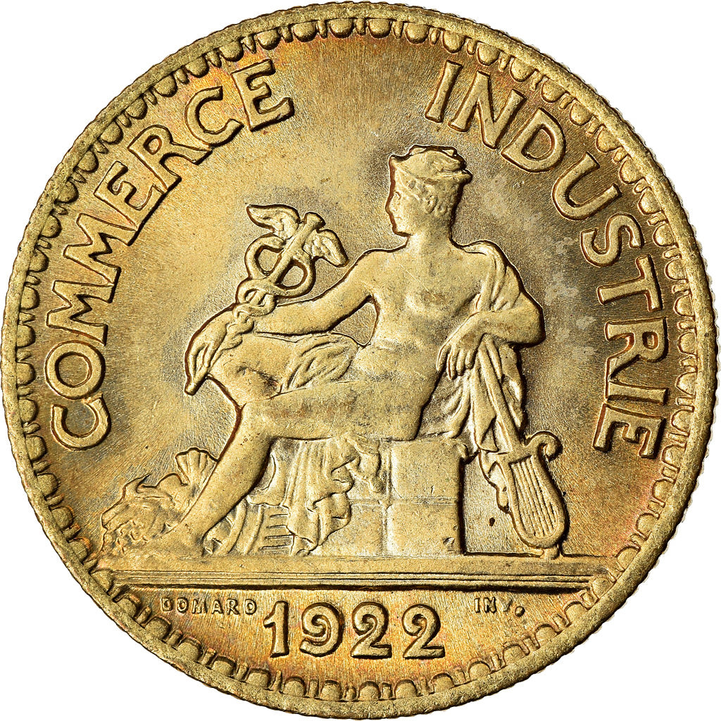 Coin, France, Chambre de commerce, 50 Centimes, 1922, Paris, MS(60-62)