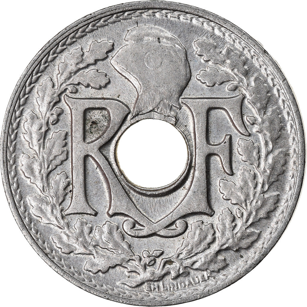 Coin, France, Lindauer, 5 Centimes, 1920, AU(55-58), Copper-nickel, KM:865