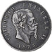 Moneta, Italia, Vittorio Emanuele II, 5 Lire, 1875, Milan, BB, Argento, KM:8.3