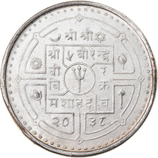 Monnaie, Népal, SHAH DYNASTY, Birendra Bir Bikram, 50 Rupee, 1981, SUP, Argent