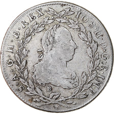 Coin, Austria, Joseph II, 20 Kreuzer, 1781, Kremnitz, VF(30-35), Silver
