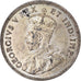 Munten, OOST AFRIKA, George V, Shilling, 1925, PR+, Zilver, KM:21