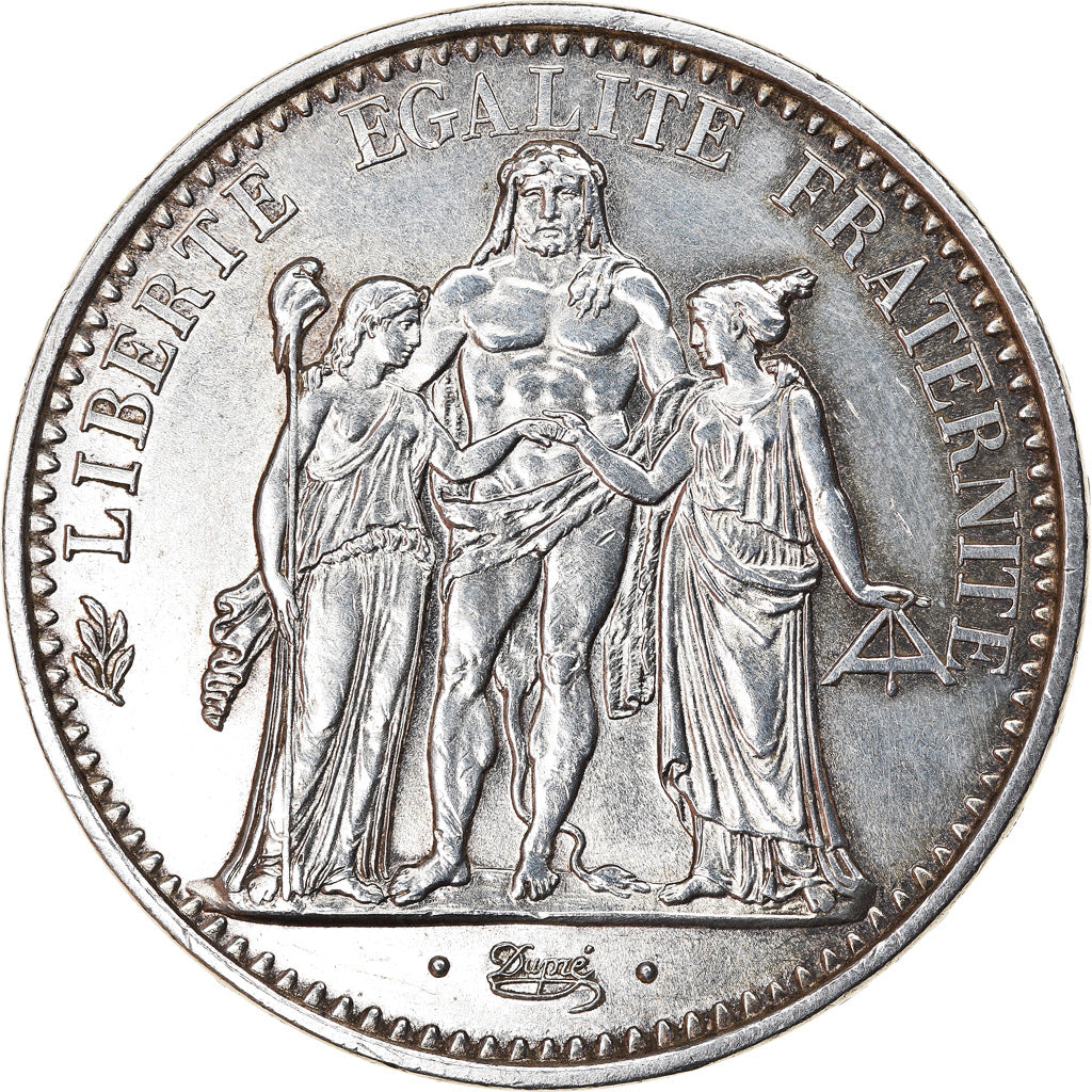 Coin, France, Hercule, 10 Francs, 1965, Paris, AU(55-58), Silver, KM:932