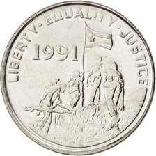 ERITREA, 10 Cents, 1997, KM #45, MS(63), Nickel Clad Steel, 20.95, 3.34