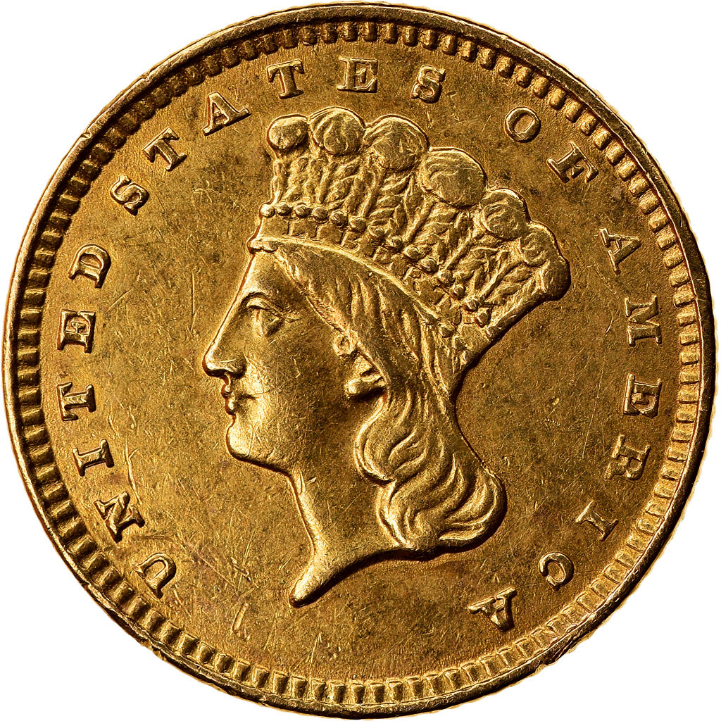 Coin, United States, Indian Head - Type 3, Dollar, 1856, U.S. Mint
