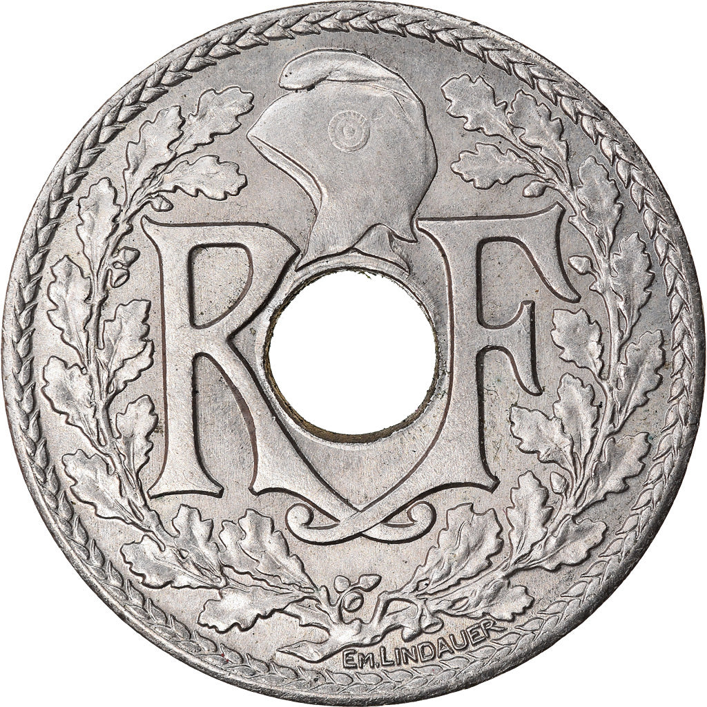 Coin, France, Lindauer, 25 Centimes, 1923, Paris, MS(60-62), Copper-nickel