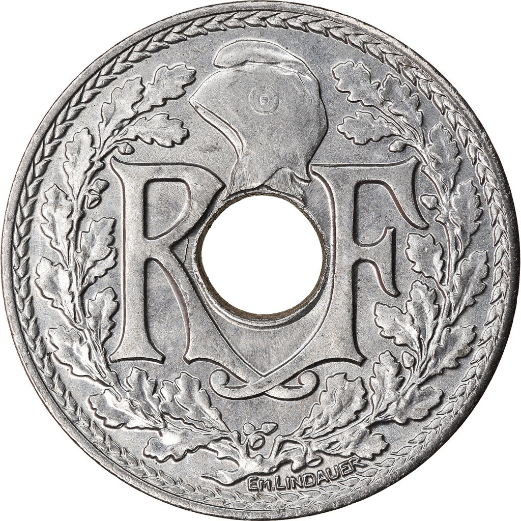 Munten, Frankrijk, Lindauer, 25 Centimes, 1930, Paris, UNC-, Copper-nickel