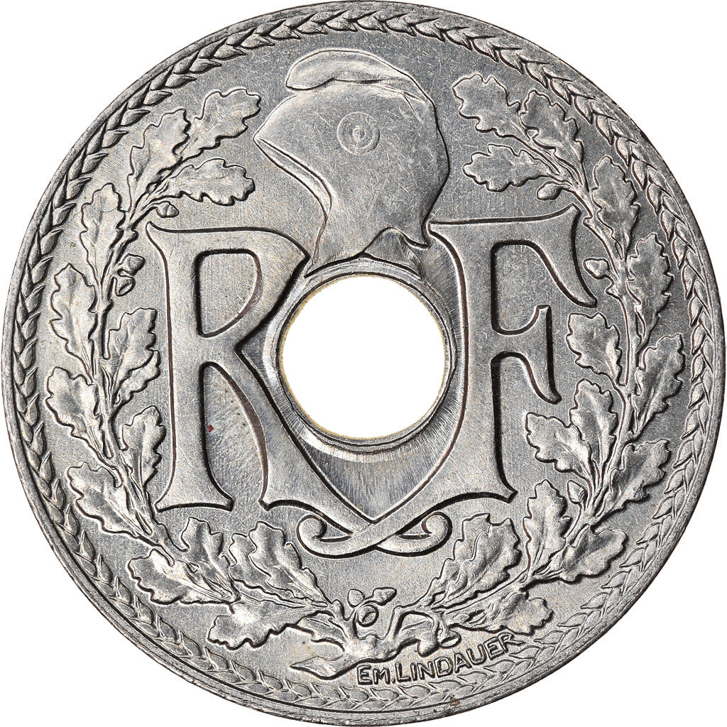 Moneta, Francia, Lindauer, 25 Centimes, 1933, Paris, SPL+, Rame-nichel, KM:867a