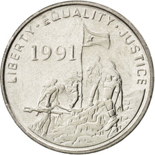 Coin, Eritrea, 50 Cents, 1997, MS(63), Nickel Clad Steel, KM:47