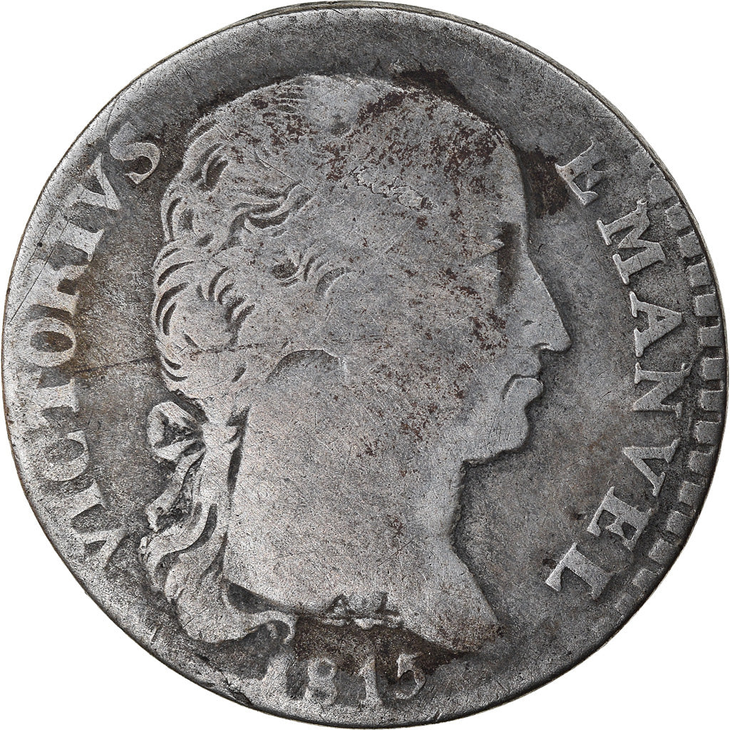 Moneta, STATI ITALIANI, SARDINIA, Vittorio Emanuele I, 2.6 Soldi, 1815, Torino