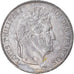 Moneda, Francia, Louis-Philippe, 5 Francs, 1833, Rouen, MBC+, Plata, KM:749.2