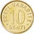 Moneta, Estonia, 10 Senti, 2006, MS(63), Aluminium-Brąz, KM:22