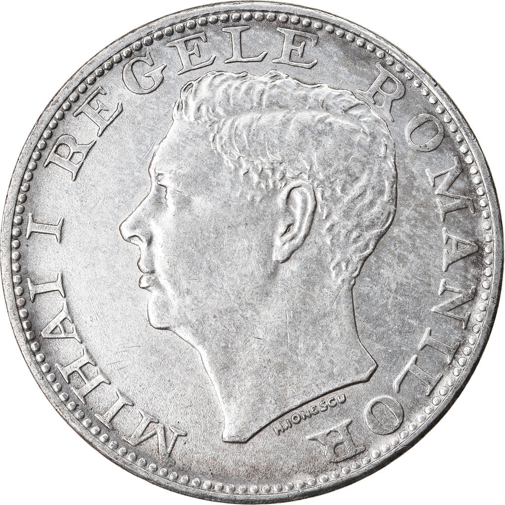 Coin, Romania, Mihai I, 500 Lei, 1944, AU(55-58), Silver, KM:65