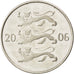 Coin, Estonia, 20 Senti, 2006, MS(63), Nickel plated steel, KM:23a