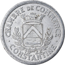 Monnaie, Algeria, Constantine, Chambre de Commerce, 10 Centimes, 1922, TTB+