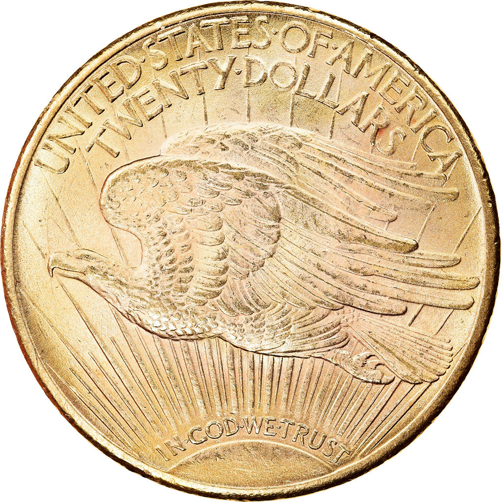 Moneda, Estados Unidos, Saint-Gaudens, $20, Double Eagle, 1924, U.S. Mint