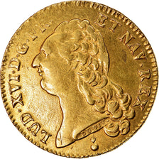 Coin, France, Louis XVI, Double louis d'or à la tête nue, 2 Louis D'or, 1786