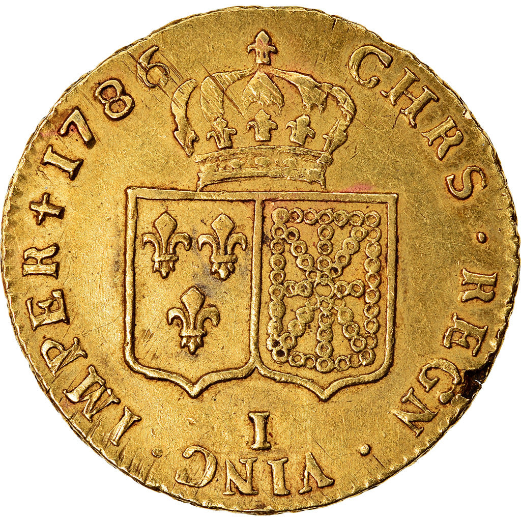 Moneta, Francja, Louis XVI, Double louis d'or à la tête nue, 2 Louis D'or
