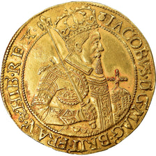 Moneda, Escocia, James VI (I), Unit, Edinburgh, EBC, Oro, KM:29, Spink:5464