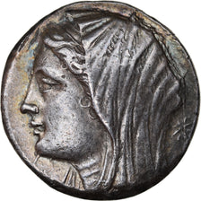 Münze, Sicily, Syracuse, Queen Philistis, Hieron II, 16 Litrae, 240-215 BC, VZ