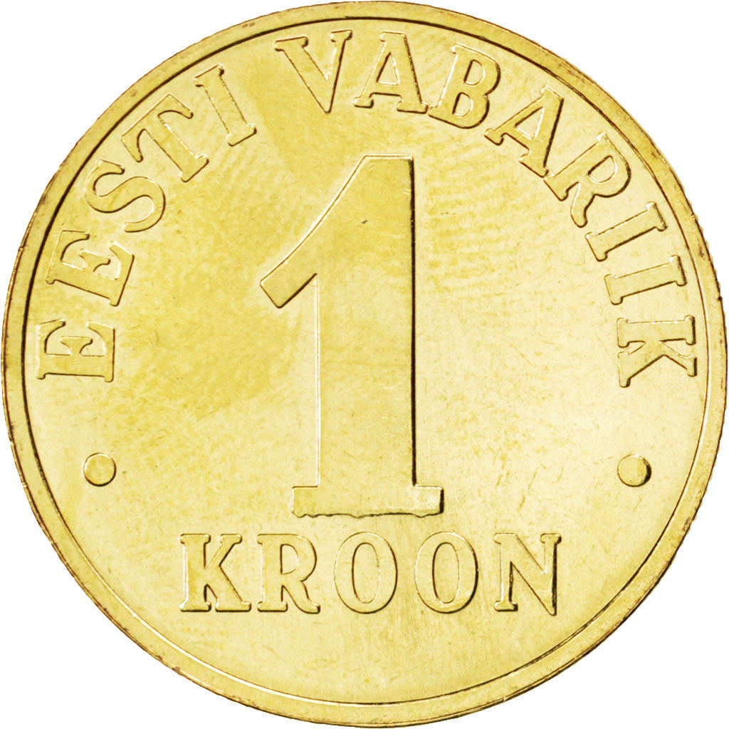Coin, Estonia, Kroon, 2003, MS(63), Aluminum-Bronze, KM:35