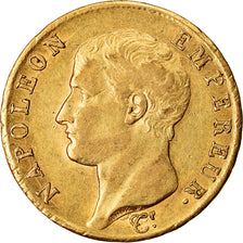 Moneda, Francia, Napoléon I, 40 Francs, 1806, Paris, MBC, Oro, KM:675.1