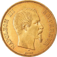 Monnaie, France, Napoleon III, 100 Francs, 1855, Paris, TTB, Or, Gadoury:1135