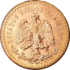 Moneta, Messico, 50 Pesos, 1946, Mexico City, SPL-, Oro, KM:481