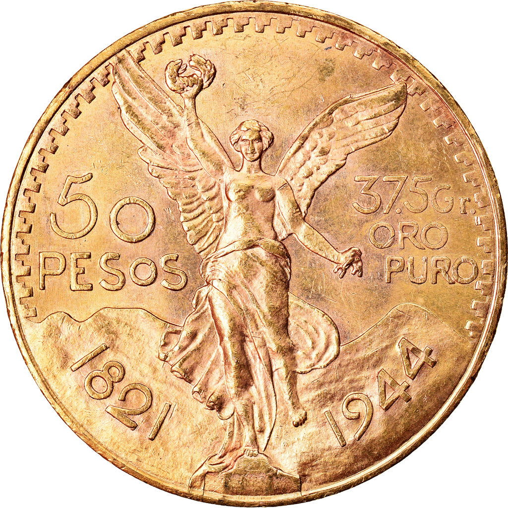 Monnaie, Mexique, 50 Pesos, 1944, Mexico City, SUP+, Or, KM:481