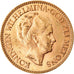 Moneta, Holandia, Wilhelmina I, 10 Gulden, 1932, Utrecht, MS(60-62), Złoto