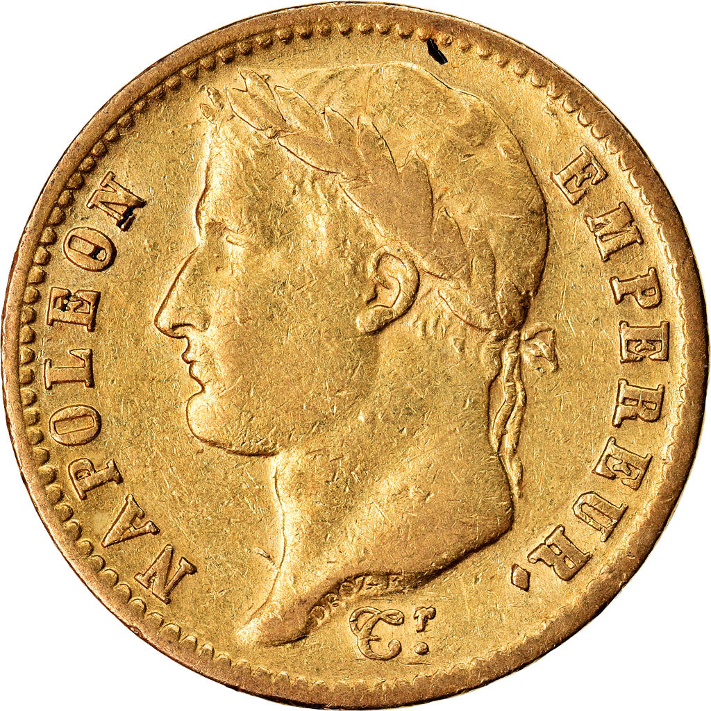 Moneta, Francja, Napoléon I, 20 Francs, 1810, Paris, EF(40-45), Złoto