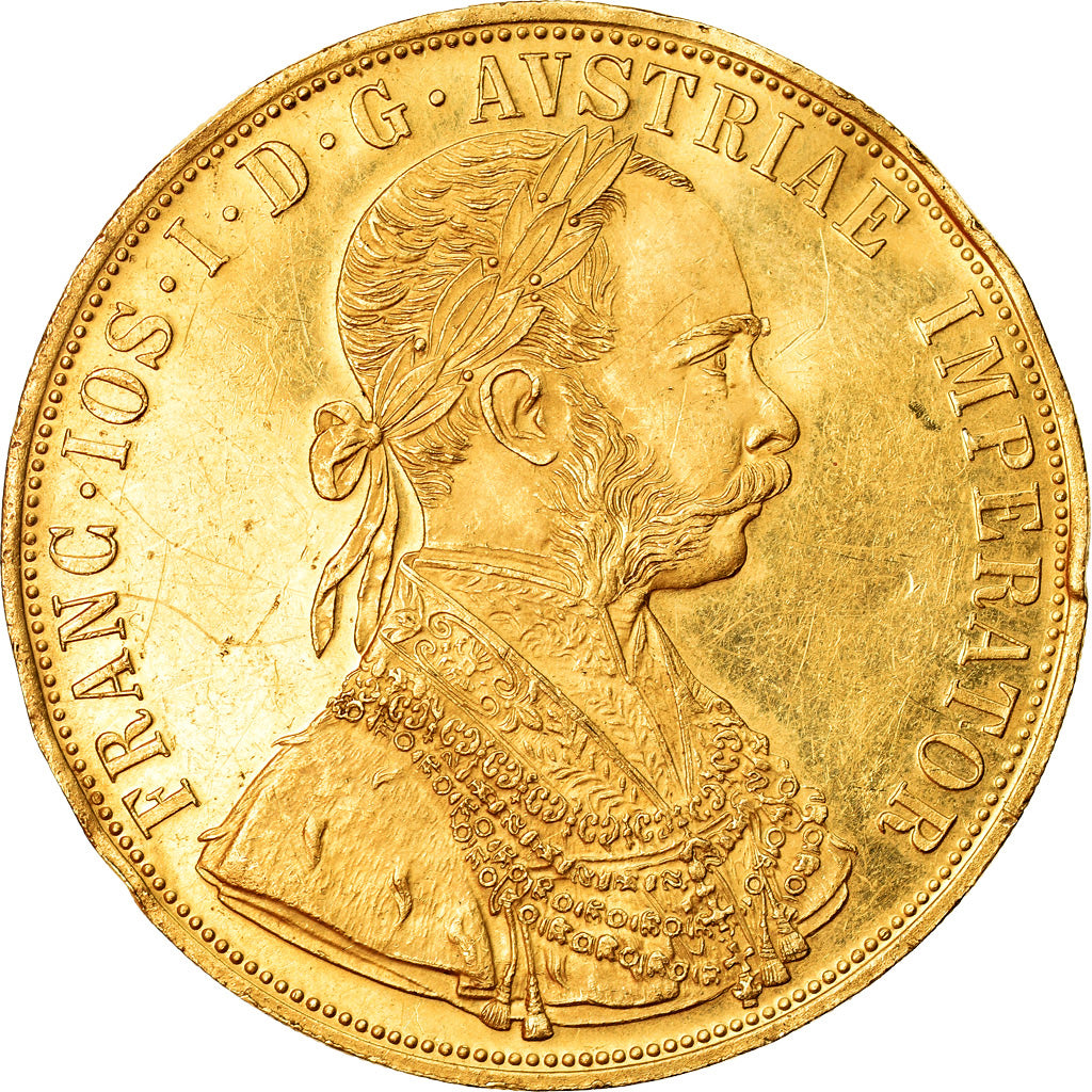 Münze, Österreich, Franz Joseph I, 4 Ducat, 1915, Vienna, Official restrike