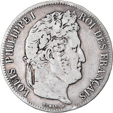 Coin, France, Louis-Philippe, 5 Francs, 1838, Rouen, VF(20-25), Silver