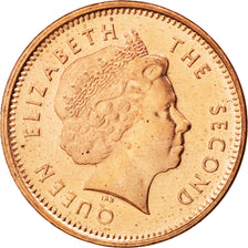 FALKLAND ISLANDS, Penny, 2004, KM #130, MS(63), Copper Plated Steel, 20.3, 3.59