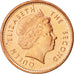 FALKLAND ISLANDS, Penny, 2004, KM #130, MS(63), Copper Plated Steel, 20.3, 3.59