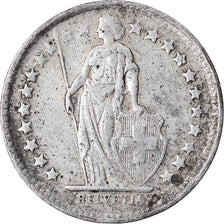 Coin, Switzerland, 1/2 Franc, 1934, Bern, VF(30-35), Silver, KM:23