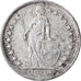 Coin, Switzerland, 1/2 Franc, 1934, Bern, VF(30-35), Silver, KM:23