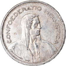 Coin, Switzerland, 5 Francs, 1954, Bern, EF(40-45), Silver, KM:40