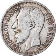 Coin, Belgium, Leopold II, Franc, 1887, VF(30-35), Silver, KM:29.1