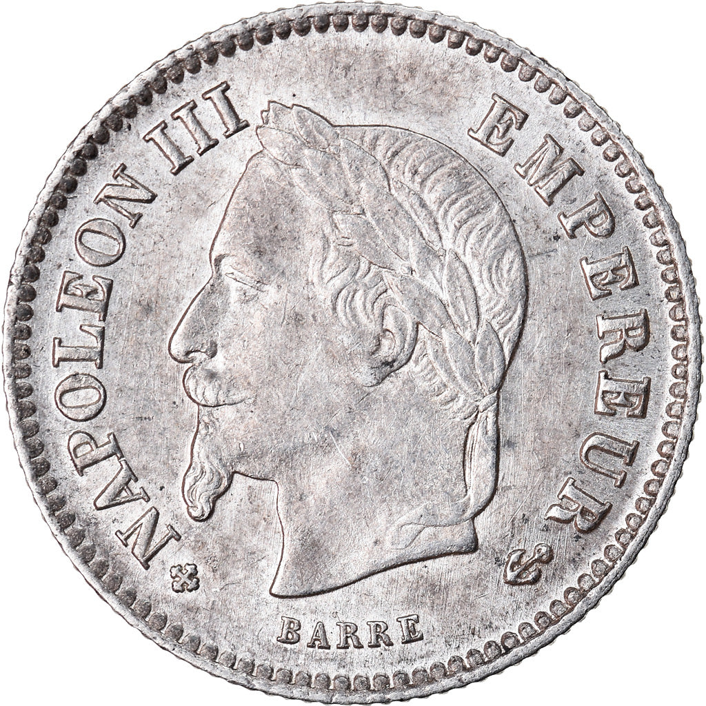 Coin, France, Napoleon III, Napoléon III, 20 Centimes, 1867, Strasbourg
