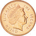 FALKLAND ISLANDS, 2 Pence, 2004, KM #131, MS(63), Copper Plated Steel, 25.9,...