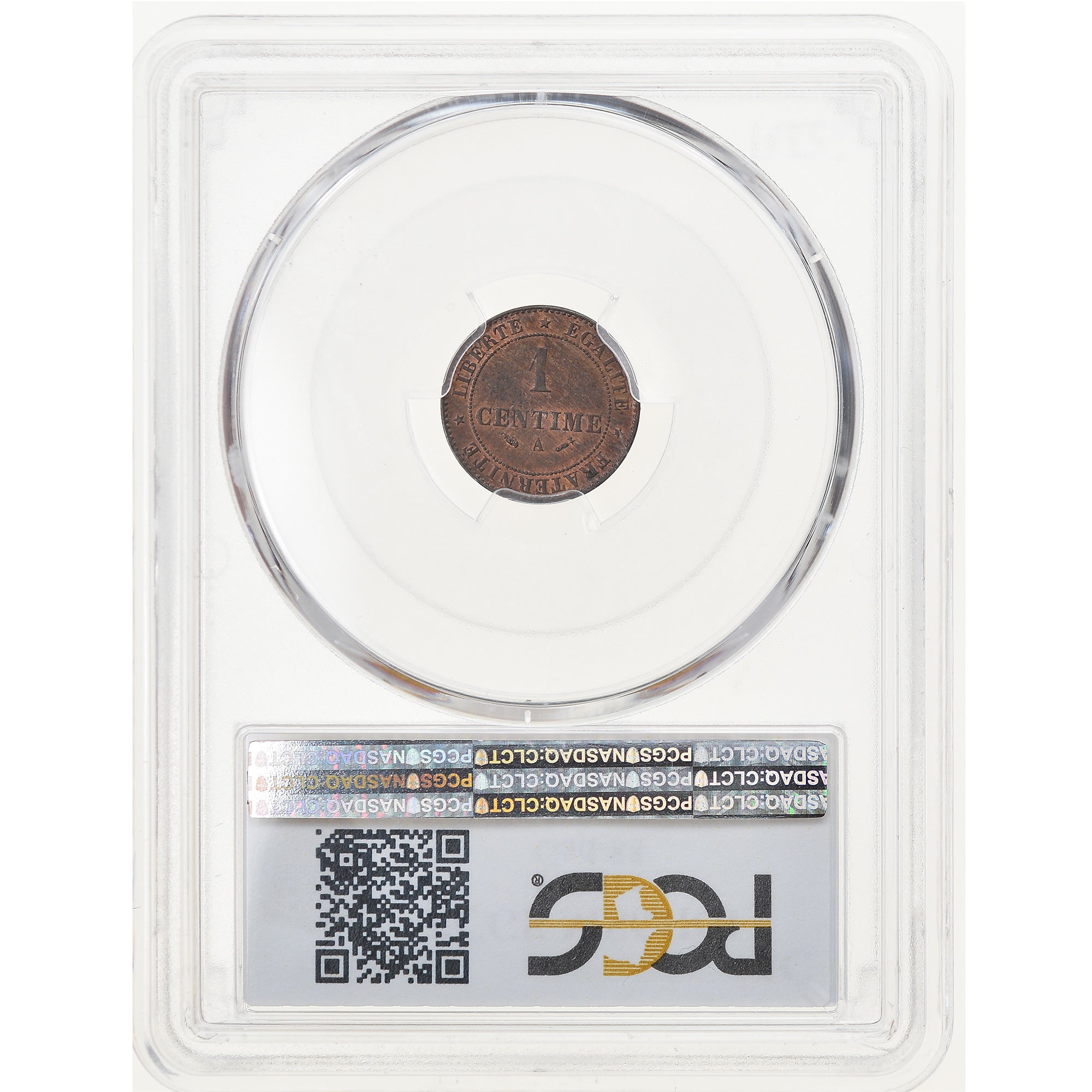 Coin, France, Cérès, Centime, 1882, Paris, PCGS, MS64RB, MS(64), Bronze