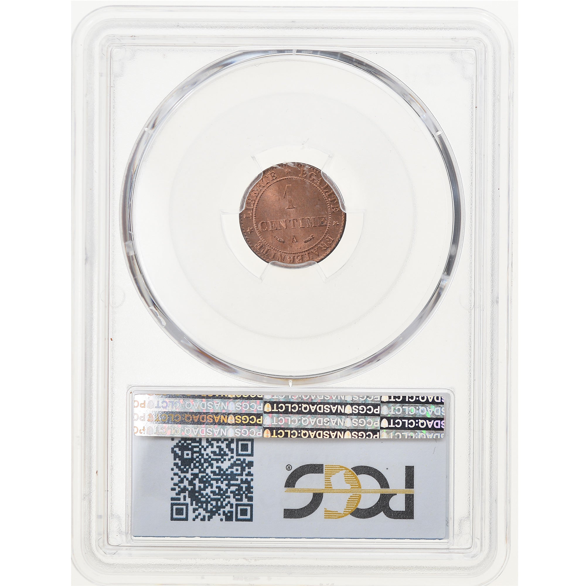 Coin, France, Cérès, Centime, 1884, Paris, PCGS, MS66RD, MS(65-70), Bronze