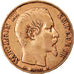 Coin, France, Napoleon III, Napoléon III, 20 Francs, 1856, Strasbourg, Rare