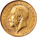 Moneta, Australia, George V, Sovereign, 1917, Perth, AU(55-58), Złoto, KM:29