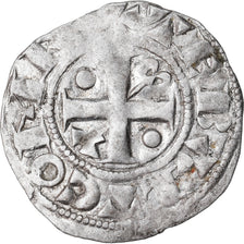 Coin, France, Champagne, Thibaut II, Denarius, Provins, EF(40-45), Silver