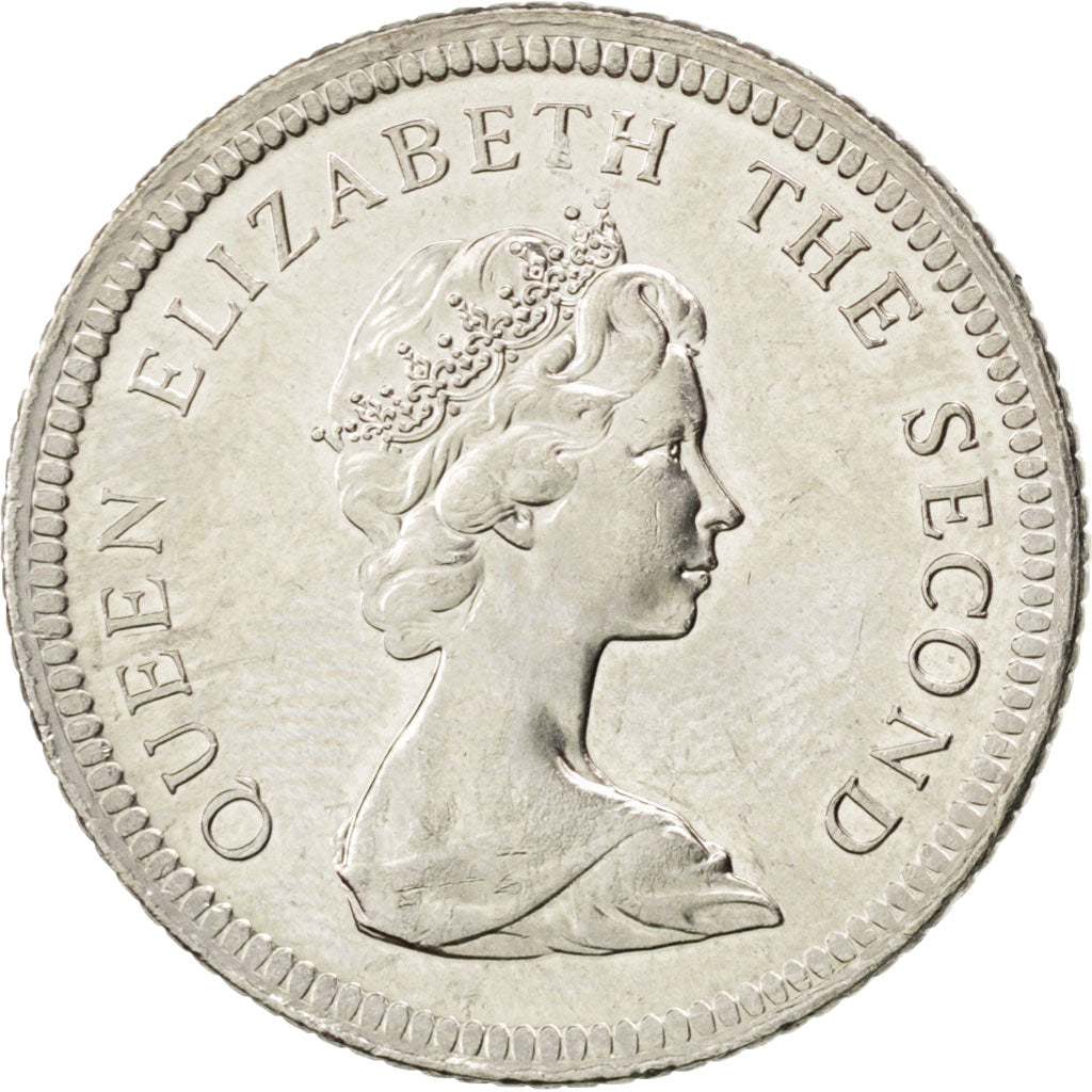 FALKLAND ISLANDS, 10 Pence, 1998, KM #5.2, MS(63), Copper-Nickel, 24.5, 6.42